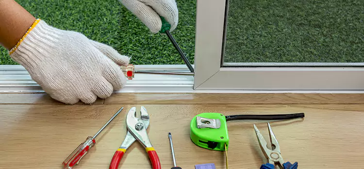 Sliding Door Track Replacement in Norman, OK