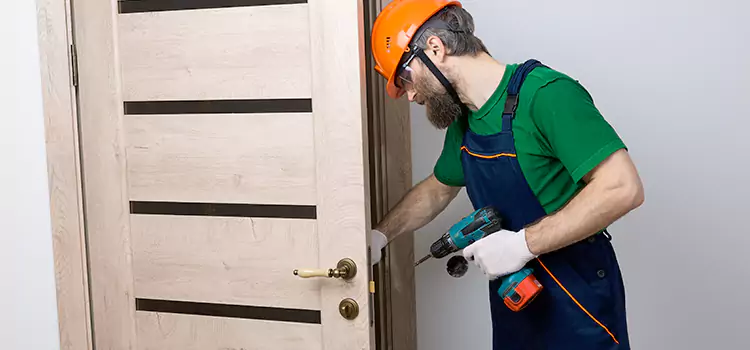 Replace Internal Door Handle with Lock Norman